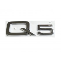 Original Audi Q5 Schriftzug Emblem Logo selbstklebend chrom