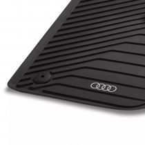 Original Audi Q5 Typ GU Gummimatten Gummifußmatten vorne schwarz 8MB061501