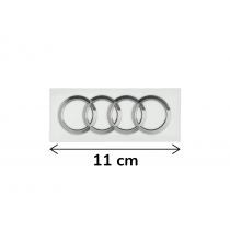  Original Audi Aufkleber Ringe Emblem Logo selbstklebend 8R0060306