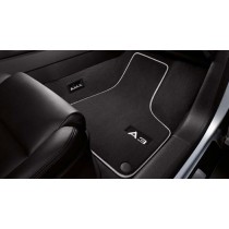 Original Audi A3 8P Textilfußmatten Stoffmatten Velours Premium vorn 