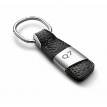 Audi Schlüsselanhänger Leder Motiv Q7 schwarz