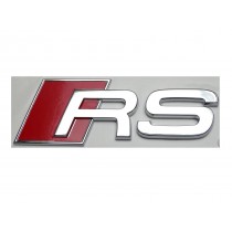Audi RS Schriftzug Emblem Logo selbstklebend