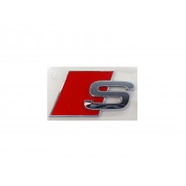 Audi S Schriftzug Emblem Logo selbstklebend 
