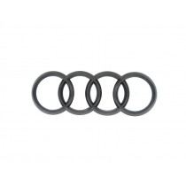 Original Audi TT TTRS Ringe Emblem Schriftzug Logo vorne schwarz glänzend