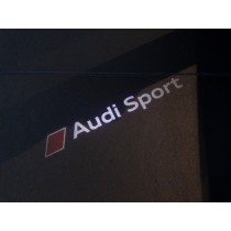 Original Audi Sport LED Einstiegsbeleuchtung Einstiegsleuchten Tür Leuchten