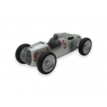 Auto Union Typ C Kinderspielzeug Spielzeugauto Miniatur 1:18 silber