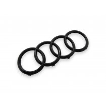 Original Audi Q5 FY Ringe Emblem Logo Kühlergrill schwarz 80A853605C T94