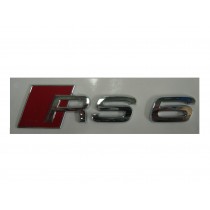 Original Audi RS6 Schriftzug Emblem Logo selbstklebend