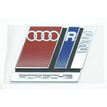 Audi RS2 Porsche Audi 80 quattro Emblem Logo Schriftzug selbstklebend