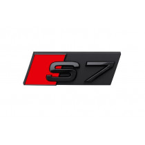 Original Audi S7 Schriftzug Emblem Logo für Kühlergrill schwarz 