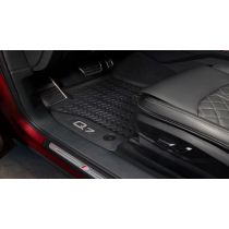  Original Audi Q7 4M Gummimatten Gummifußmatten Fußmatten vorn + hinten schwarz