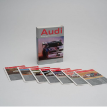 Audi Motorsport Quartett Kartenspiel Spielkarten Audi Tradition A18-8000
