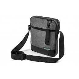 Skoda Freizeittasche Umhängetasche Schultertasche grau-schwarz 000087319H