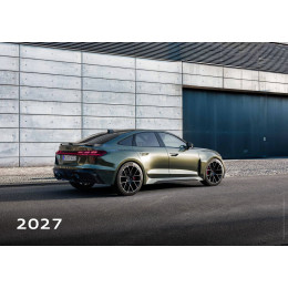 Wandkalender Fotokalender 2027 mit Audi Motiven Calender Bürokalender 59x42 cm