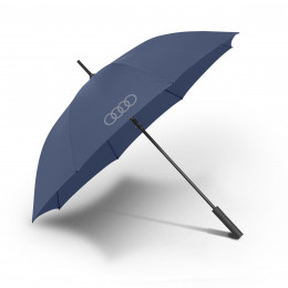 Audi Regenschirm Stockschirm Schirm Ringe 120 cm blau 3122600120