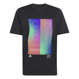 Audi Formel 1 T-Shirt Herren schwarz Miami Graphic M, L, XL, XXL, XXXL