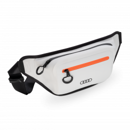 Audi Hip Bag Gürteltasche Bauchtasche wasserabweisend hellgrau 3152400600