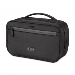 Audi Kulturtasche Kulturbeutel Kosmetikbeutel Tragegriff schwarz 3152500400