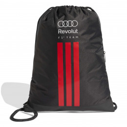 Audi Formel 1 Gymbag Sportbeutel Sporttasche schwarz grau 3152600300