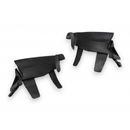 Original Audi Cabriolet Türdichtungen Dichtungsstücke Gummi links und rechts