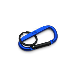 Original VW Schlüsselanhänger Karabiner R-Emblem blau schwarz 3B4087010  287