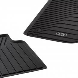 Original Audi A6 C9 Avant Gummimatten Gummifußmatten Set vorne + hinten