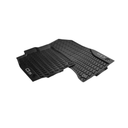 Original Audi Q5 Typ FY Gummimatten Gummifußmatten vorne schwarz 80B061501  041