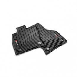 Original Audi RS3 8Y Gummimatten Gummifußmatten Fußmatten schwarz vorne+hinten