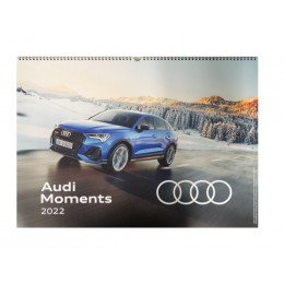 Audi Moments 2022 Wandkalender Fotokalender Calender Bürokalender 59x42 cm