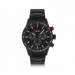Audi Sport Uhr Herren Chronograph Armbanduhr Herrenuhr schwarz 