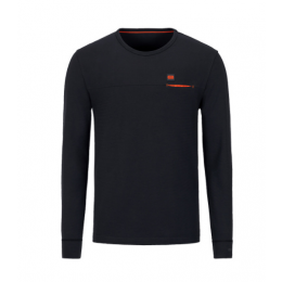 Audi e-tron Herren Langarmshirt Shirt Langarm Dunkelgrau Gr. S M L XL XXL