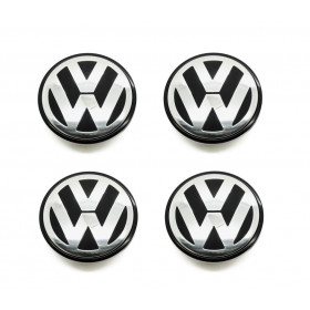 4x Original VW Felgendeckel Raddeckel Nabendeckel Nabenkappe 