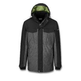 Audi quattro Outdoorjacke Winterjacke Jacke Herren grau / schwarz 