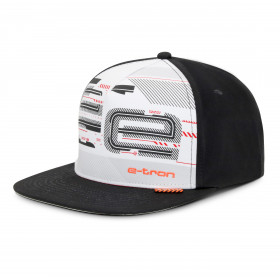 Audi Snapback Cap Kappe Mütze Baseballcap e-tron schwarz 