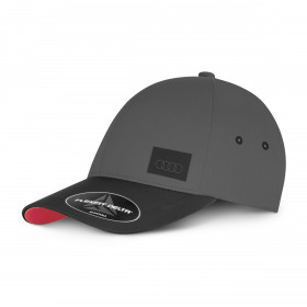 Audi Baseballcap Cap Kappe Mütze Flexfit Delta Cap Unisex dunkelgrau 