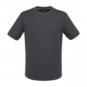 Audi Herren T-Shirt Kurzarm Rundhals 3D Ringe dunkelgrau