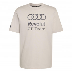 Audi Formel 1 T-Shirt Rundhals Herren weiß Fan Graphic M, L, XL, XXL, XXXL