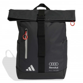 Audi Formel 1 Rucksack Roll Top mit Laptopfach schwarz