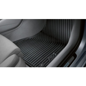 Original Audi A7 4K C8 Gummimatten Gummifußmatten vorn schwarz