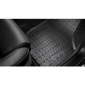 Original Audi Q3 F3 Gummimatten Gummifußmatten vorn + hinten 4-tlg. schwarz