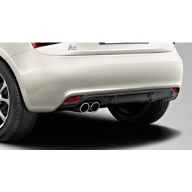 Original Audi A1 / A3 8P Sport Endrohrblenden Endrohre Alu Matt 