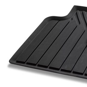 Original Audi A6 C9 Gummimatten Gummifußmatten hinten schwarz