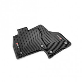 Original Audi RS3 8Y Gummimatten Gummifußmatten Fußmatten schwarz vorne+hinten