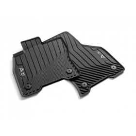 Original Audi A3 8Y Gummimatten Gummifussmatten Fußmatten vorn