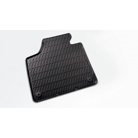 Original Audi A3 8P Gummimatten Gummifussmatten schwarz vorn + hinten 