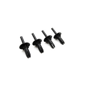 4x Original Audi A3 8L Spreiznieten Clips Befestigung für Stoßstange