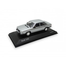 Audi 100 C2 Modellauto Miniatur 1:43 silber
