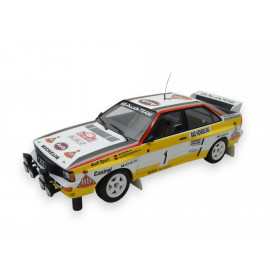 Audi Rallye quattro Röhrl / Geistdörfer RMC 1984 Modellauto Miniatur 1:18