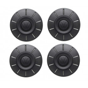 4x Original VW T6 Transporter Bus Radkappe Nabendeckel Zierblende 