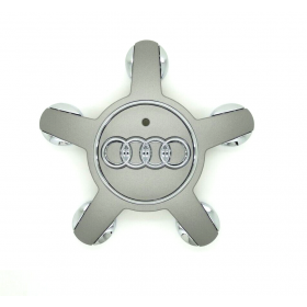 Original Audi Felgendeckel Nabendeckel Nabenkappe grau 